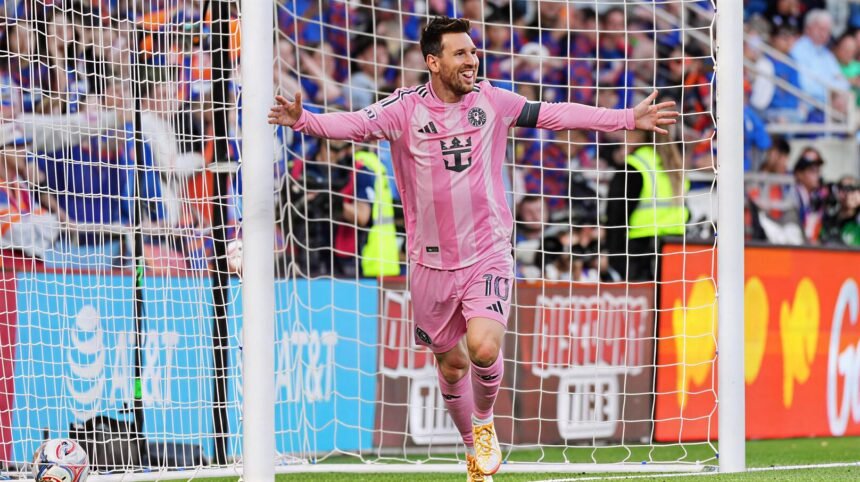 Messi vs Cincinnati Hat-Trick & Assist