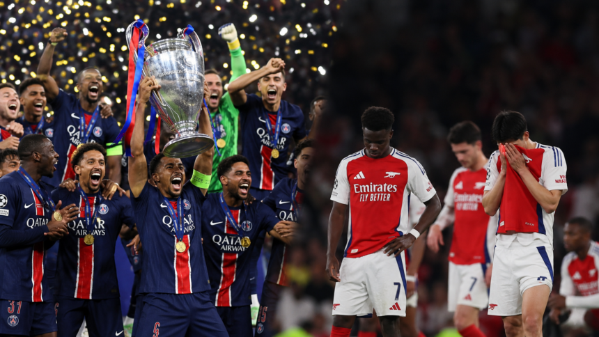 PSG Beat Arsenal on Penalties to Win Back-to-Back Champions League Titles