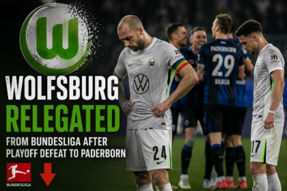 Wolfsburg relegated