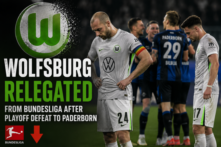 Wolfsburg relegated