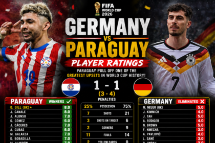 Germany vs Paraguay