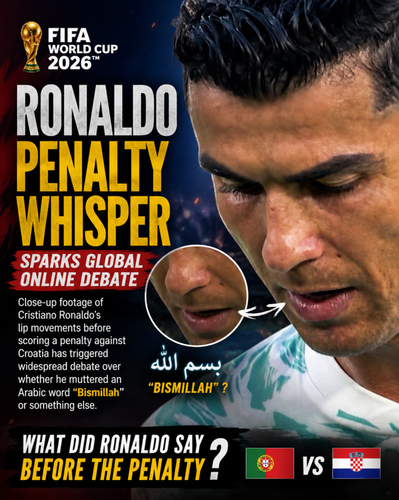 Cristiano Ronaldo Bismillah debate