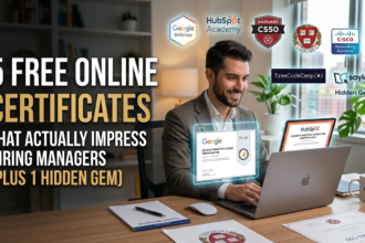 Professional guide on the 5 best free online certificates in 2026 that help job seekers pass applicant tracking systems and impress hiring managers with real skills.