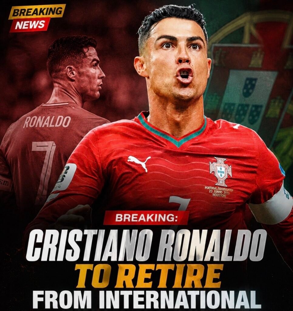Cristiano Ronaldo Set to Retire From International Football After 2026 World Cup