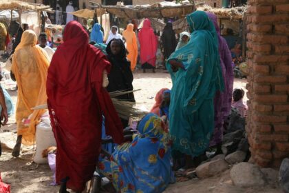 A market in Darfur, Sudan, in a 2008 file photo