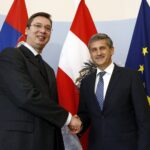 Aleksandar Vucic & Michael Spindelegger 2013