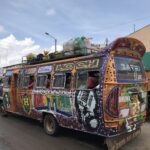 Matutu in motion in Nairobi, Kenya
