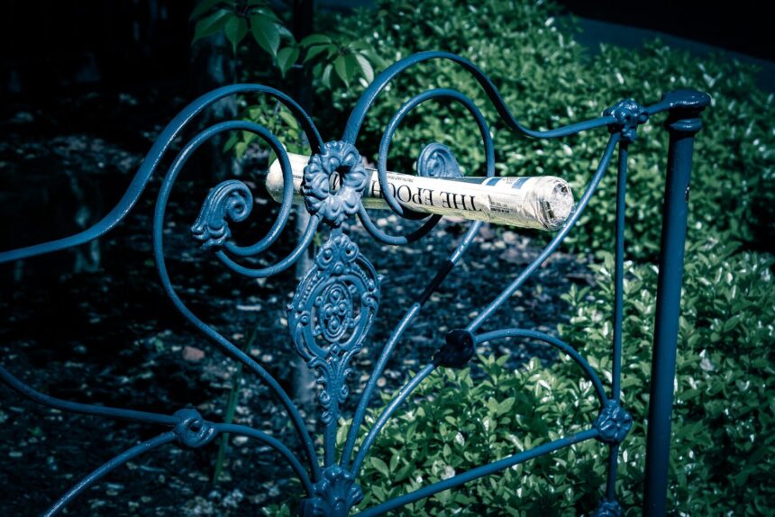 Sawir kayd ah: Newspaper delivery