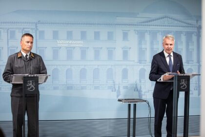 Pekka Haavisto and Kari Nisula