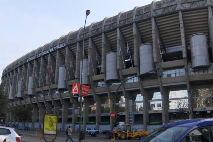 Santiago Bernabeu Stadium Front